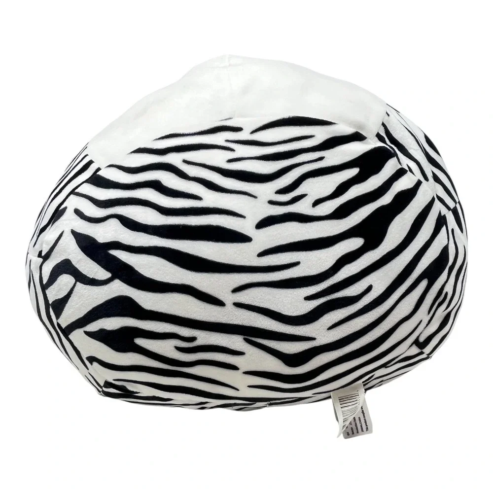 Squishmallows Zeke Zebra Plush Stuffed Animal Aqua Blue Mane Tail 16‎ Inch